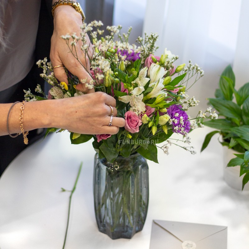 Набор цветов для дома «Букет своими руками»