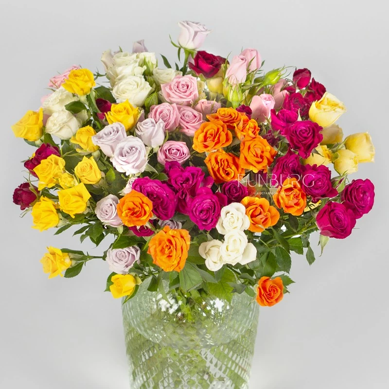 Купить кустовые розы с доставкой по Екатеринбургу - интернет-магазин«Funburg.ru»