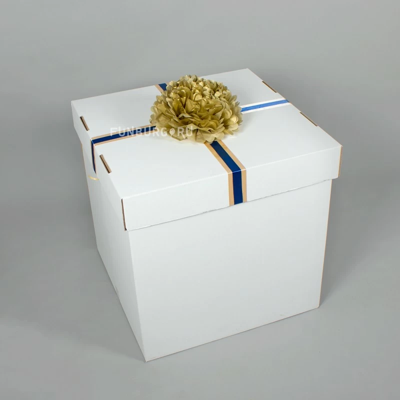Большая коробка-сюрприз с шарами «Smart» 