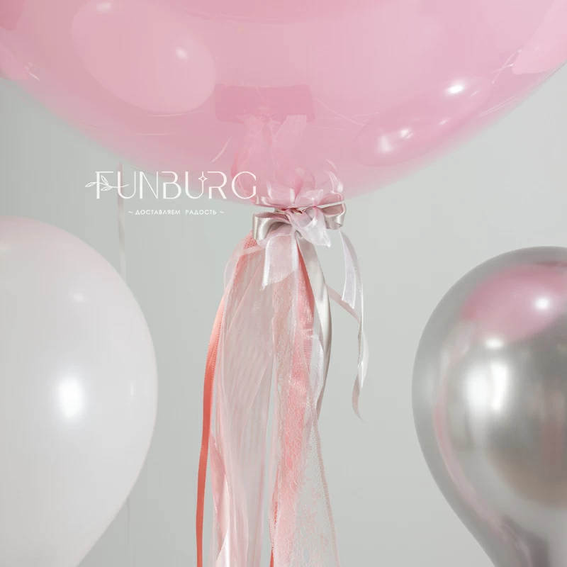 Стеклянный шар с надписью «Lollipop» 18″/40 см