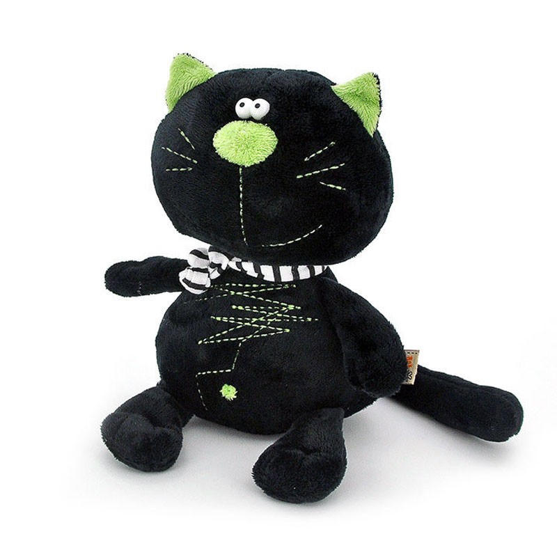 Мягкая игрушка «Черный кот Батон»
