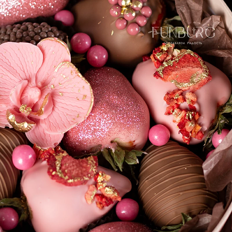 Набор клубники в шоколаде «Lovely» (с фотографиями)