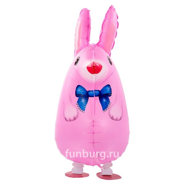 Ходящий шар «Розовый кролик»