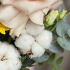 Пасхальная композиция в шляпной коробке №1