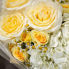 Букет «Лимонный крем»