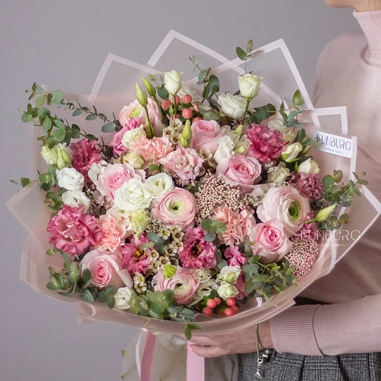 Красивый букет цветов для женщины (66 фото)