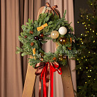 Новогодний венок «Глинтвейн»