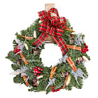 Новогодний венок «Красавица зима»