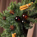 Новогодний венок «Глинтвейн»