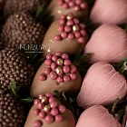 Набор клубники в шоколаде «Blush» L