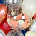 Шар Bubble 18″ с краской