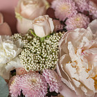 Авторский букет «Blush Pink» S
