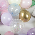 Маленький шар 5" с конфетти с воздухом