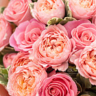 Дуобукет из роз «Сахарный нектарин»