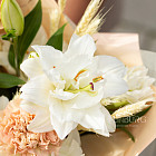 Букет с лилиями «Оригами»