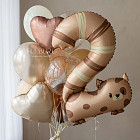 Набор: связка и цифра 2 «Котёнок»