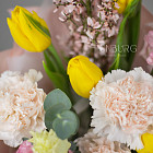 Букет с тюльпанами «Оттепель»