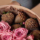 Композиция с клубникой в шоколаде «Mon Amour» (с фотографиями)