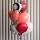 Большой стеклянный шар «Сияй» 24″