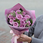 Монобукет из роз «Виола»