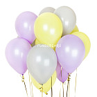 Шарики без рисунка «Ассорти (лавандовое)»