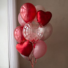 Большой стеклянный шар «First Love» 24″ с фотографией