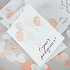 Открытка «Воздушные шарики» (розовые)