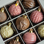 Набор шоколада «Ёлочные шарики» (год змеи) M