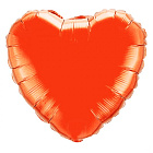 Шар из фольги «Большое красное сердце» 32″