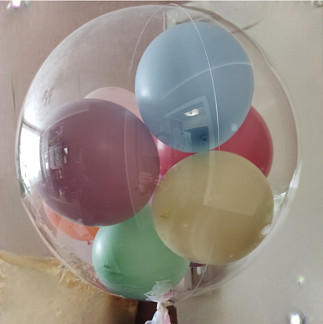 Шар Bubble с шариками «Candy»