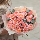 Монобукет из пионовидных роз «Джульетта»