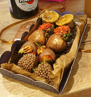 Набор клубники в шоколаде «Ruby» S