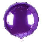 Шар из фольги «Фиолетовый круг»