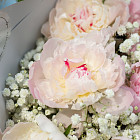 Букет пионов «Розали»