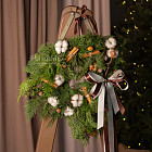 Новогодний венок «Скандинавия»