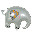 Шар из фольги «Серый слонёнок»