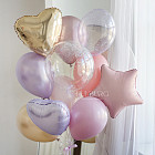 Набор: стеклянный шар и связка «Seashell»