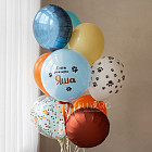 Набор: связка и цифра 6 «Собачка»