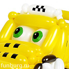 Фигура из шаров «Зеленоглазое такси»
