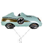 Шар из фольги «Гоночная машина» (голубая)
