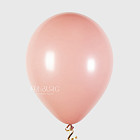 Шарик без рисунка «Пудровый»