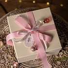 Композиция с макарунами «Морозные узоры»