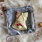 Колокольчик из бельгийского шоколада (белый шоколад)