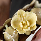 Набор клубники в шоколаде «la Fleur» (white) XS