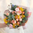 Букет цветов «Фруктовый пунш»