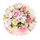 Настольная композиция в высокой вазе (вар. 4)