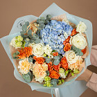 Авторский букет «Sky Blue» M