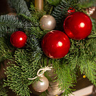 Композиция со свечой «Яблоки в карамели»