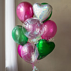 Набор: стеклянный шар и связка «Самоцвет»