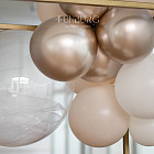 Арка-фотозона с шариками «Champagne»